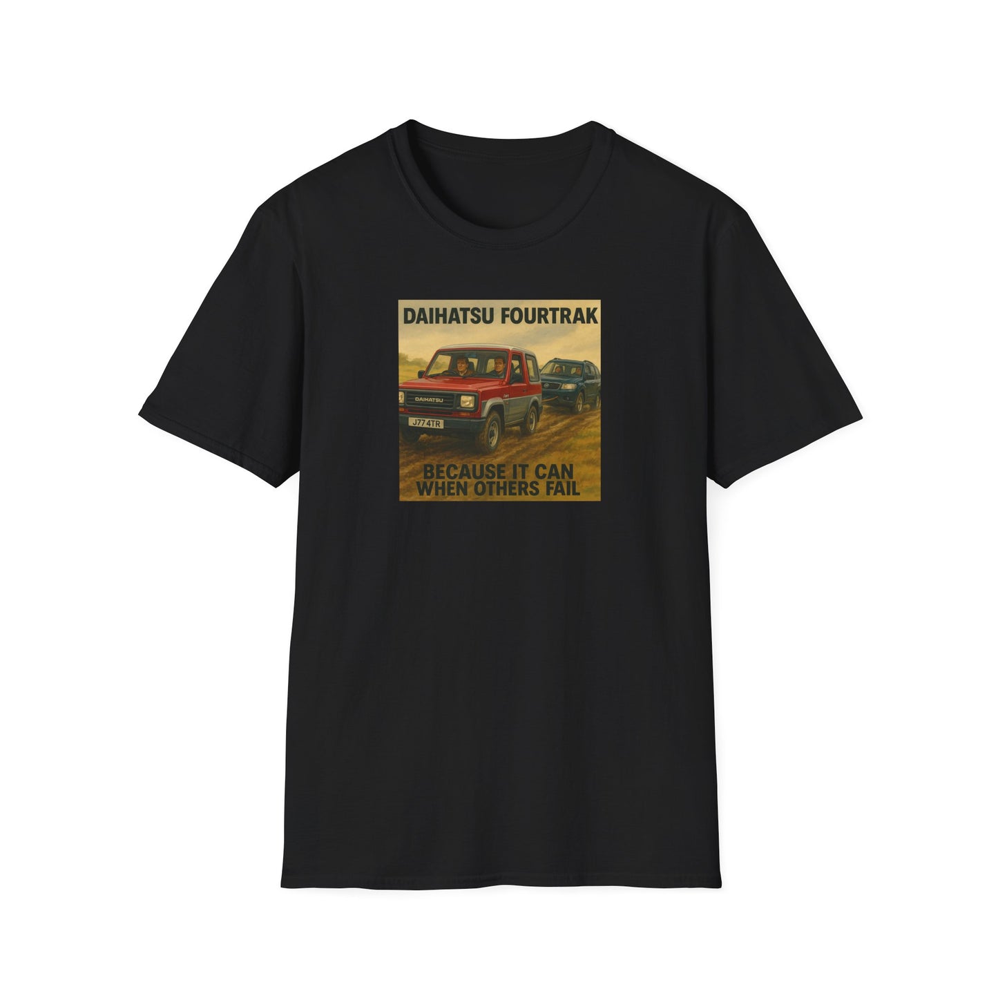 Daihatsu Fourtrak T-Shirt — "Because It Can When Others Fail"
