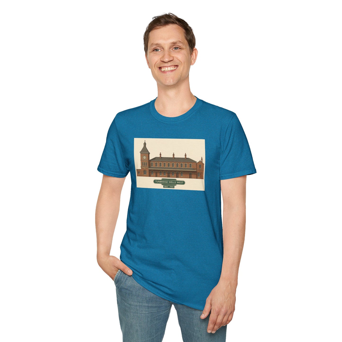 Tunbridge Wells West T shirt . Another lost station T shirt in the series