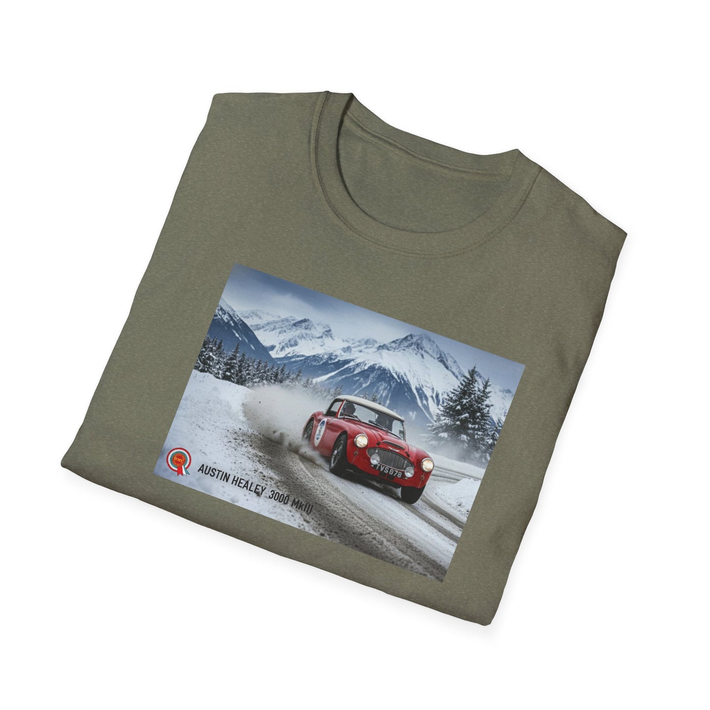 The Mighty Austin Healey 3000 Rally car  Unisex T-Shirt