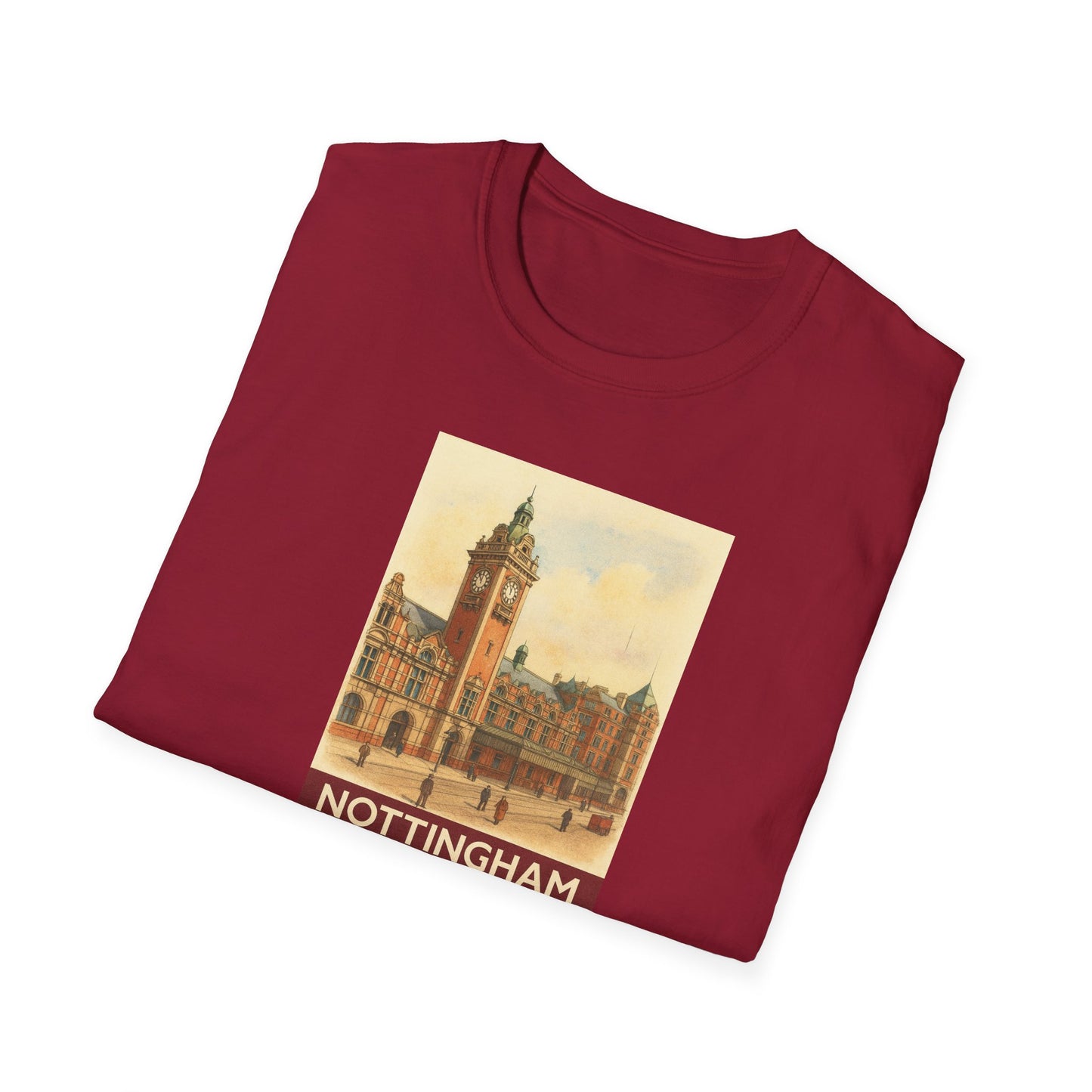 Nottingham Victoria Station retro T-Shirt