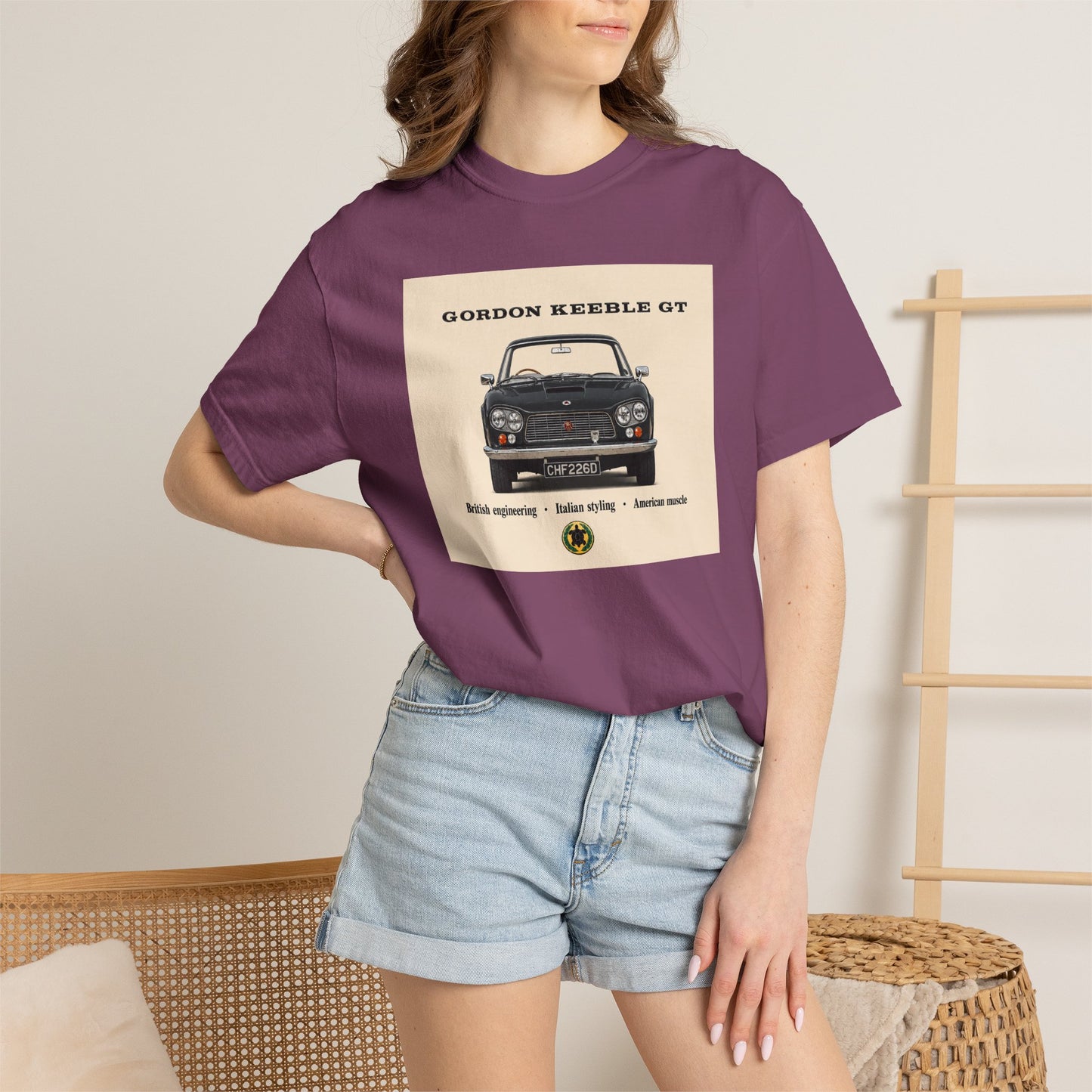 Gordon Keeble GT Classic Sports Car T-Shirt Extra colours