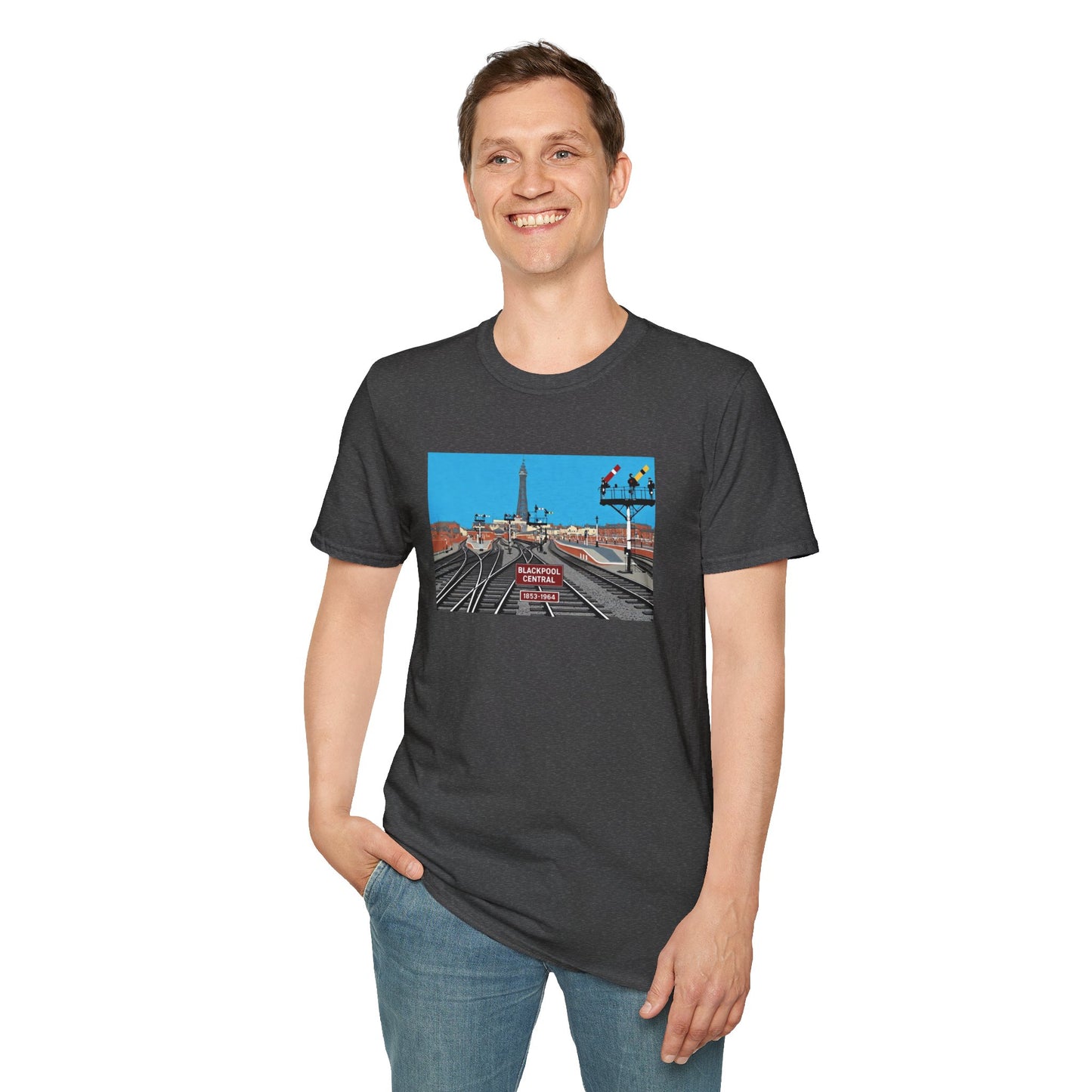 Blackpool Central Railway nostalgia T shirt