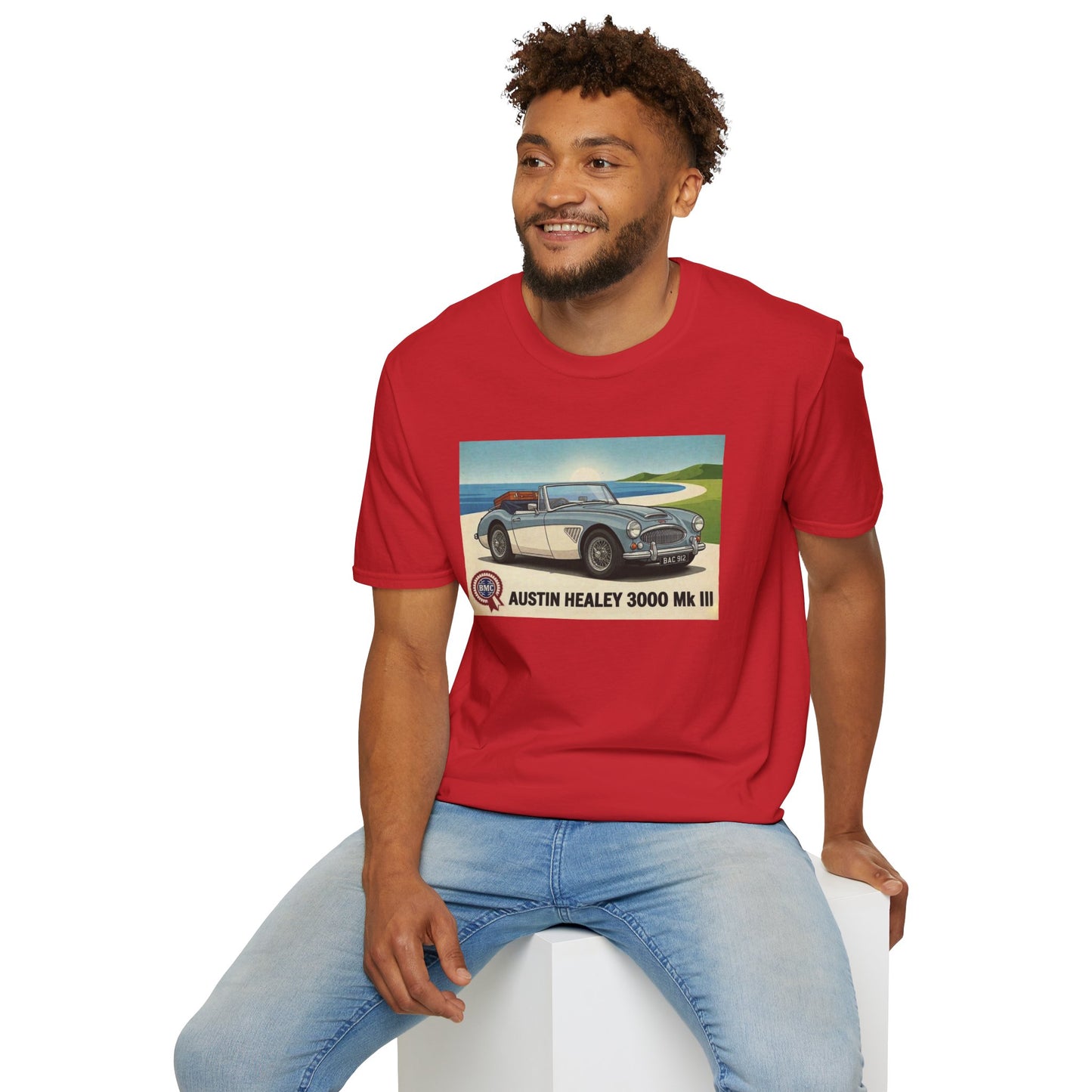 Austin Healey 3000 MkIII Classic Car T-Shirt — Vintage  Sports Car Tee
