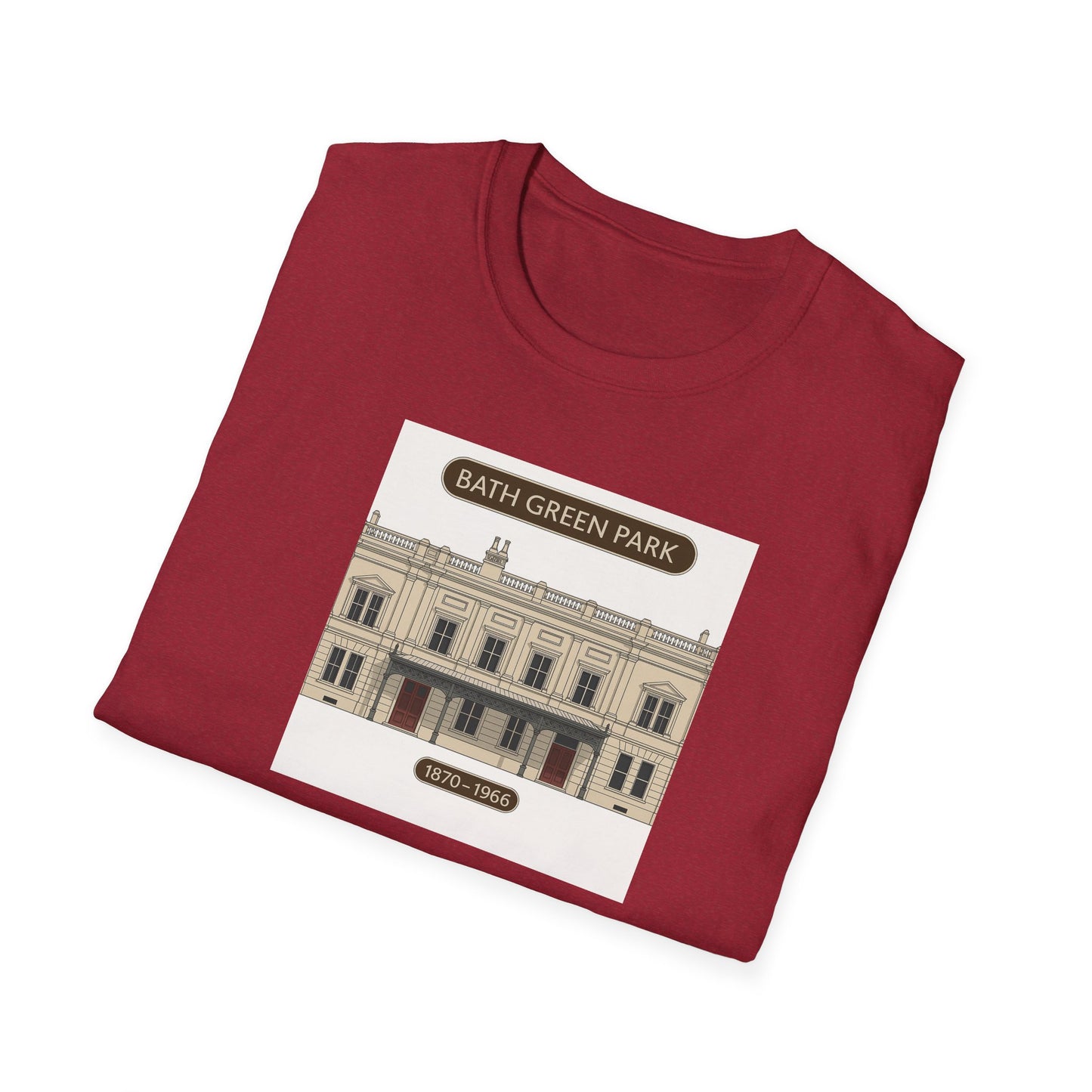 Vintage Bath Green Park Unisex T-Shirt