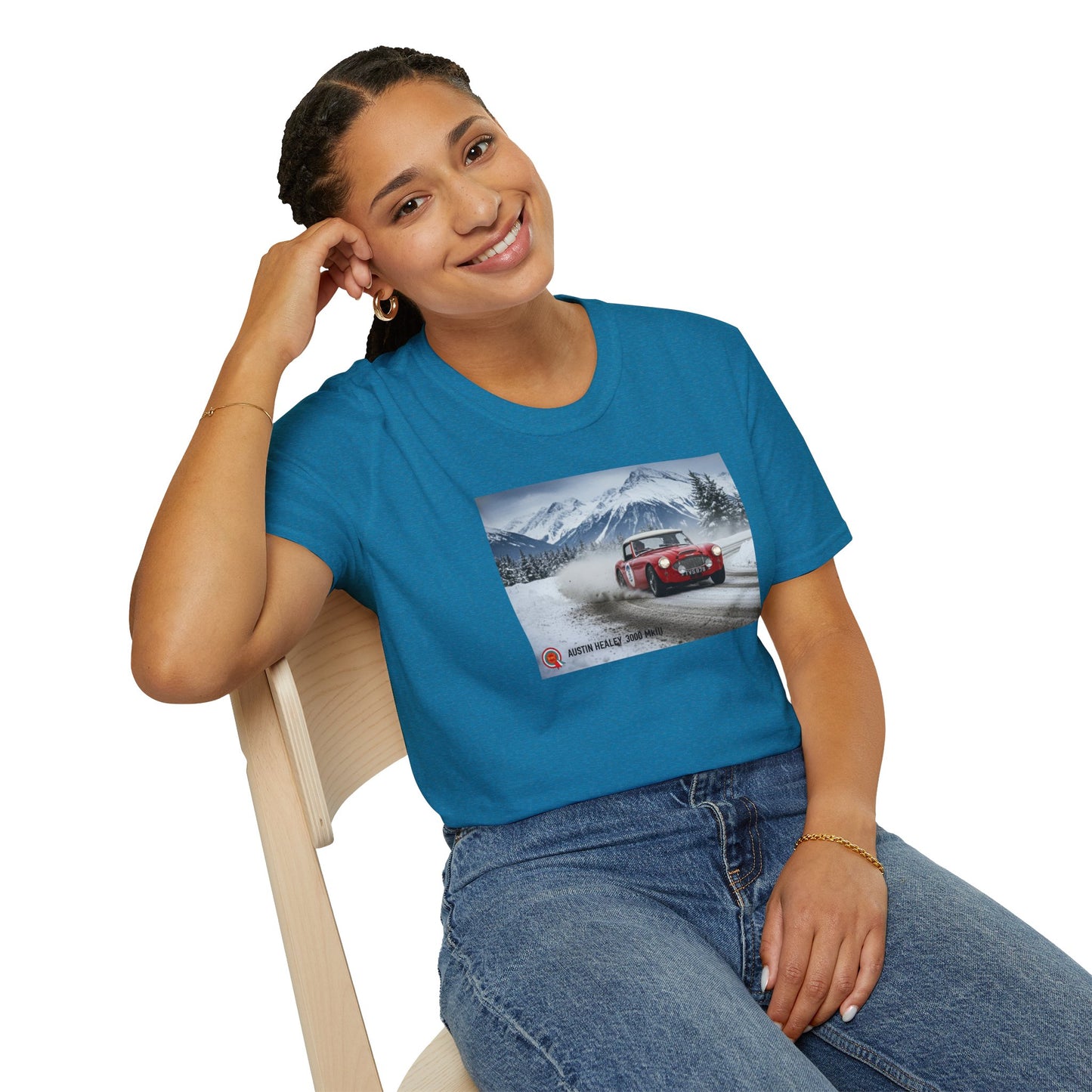 The Mighty Austin Healey 3000 Rally car  Unisex T-Shirt