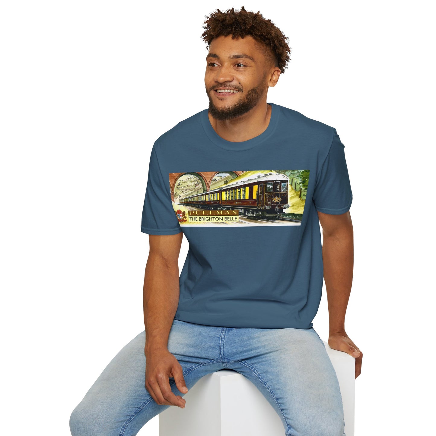 Brighton Belle Vintage Train T‑Shirt –