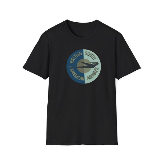 British South American Airways Vintage Logo T-Shirt
