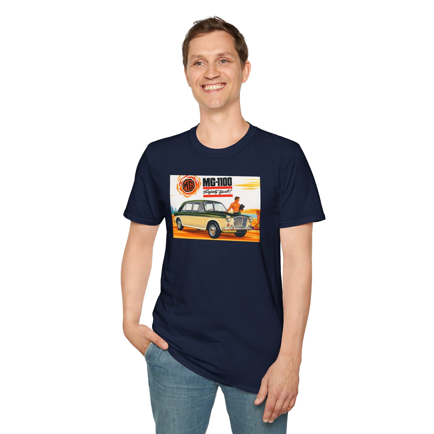 MG1100 retro t shirt