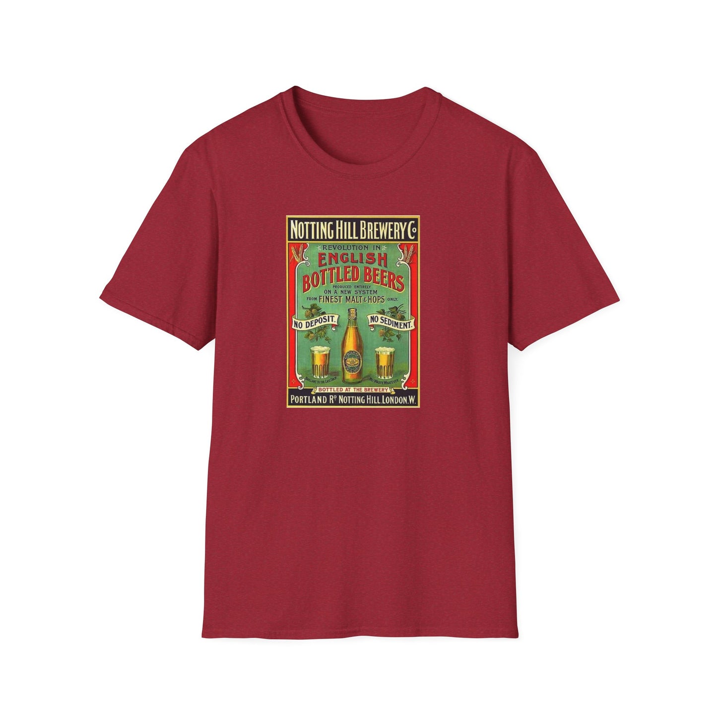 Retro Notting Hill T shirt ! An ideal gift for those who love Notting Hill looking for something a little different