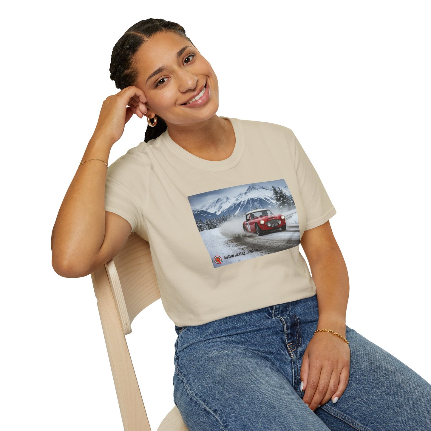 The Mighty Austin Healey 3000 Rally car  Unisex T-Shirt