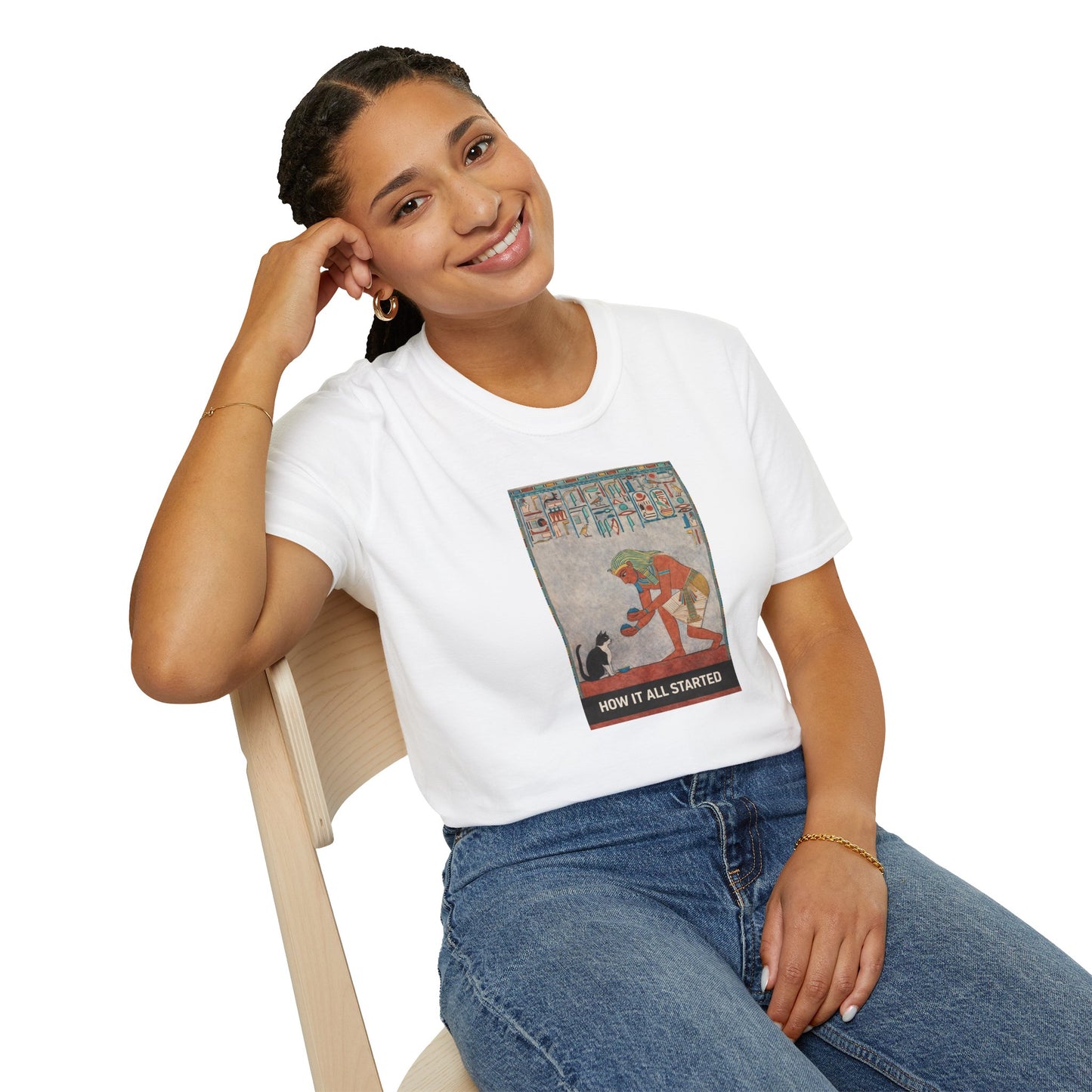 The cat thing .....How It All Started T-Shirt