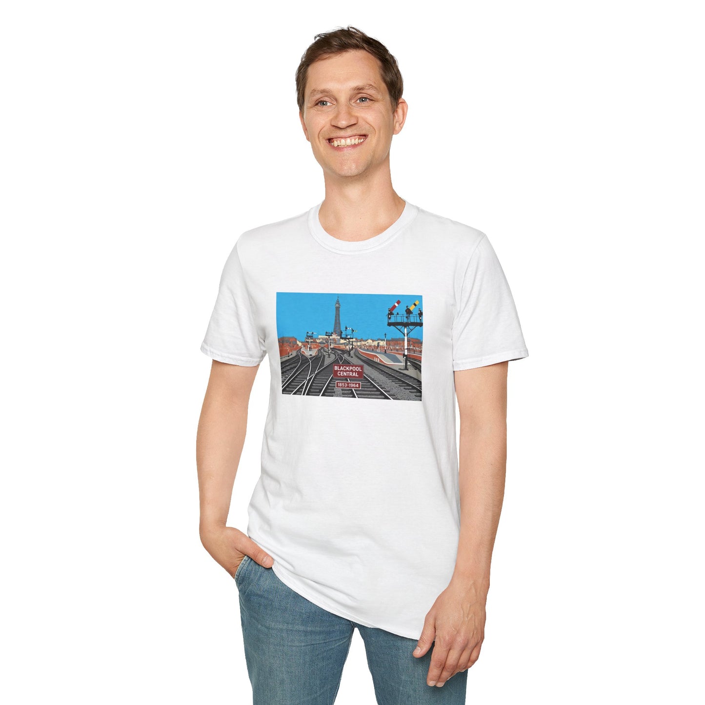 Blackpool Central Railway nostalgia T shirt
