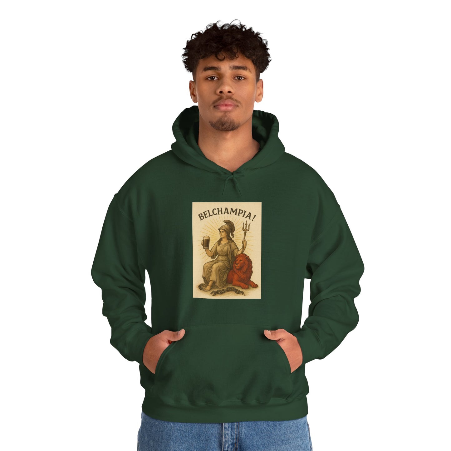 Belchampia Vintage Neptune Hoodie –For those who know