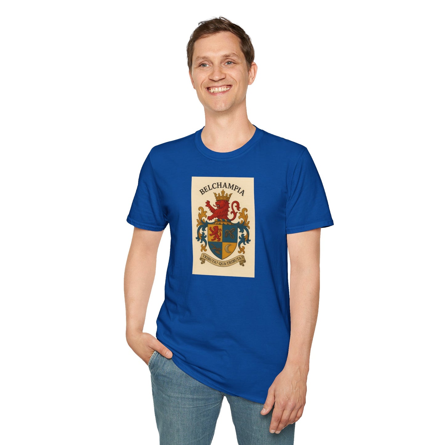 Principality of Belchampia  official  Unisex Softstyle T-Shirt