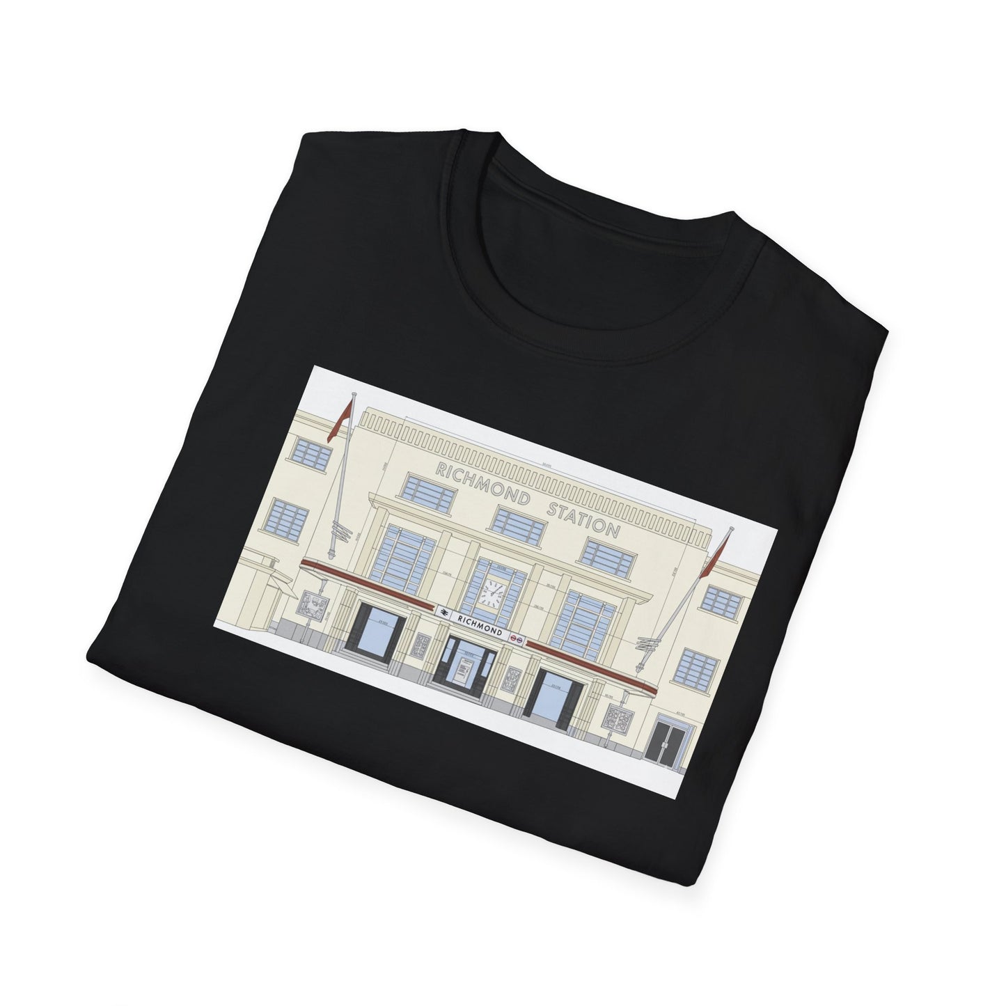 Richmond Underground Station . An  Architectural Landmark Tee