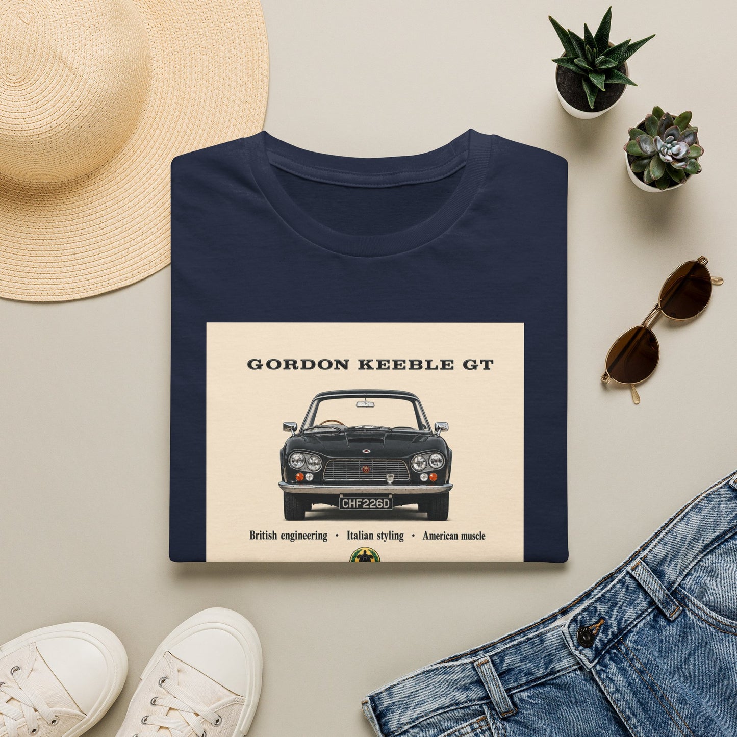 Gordon Keeble GT Classic Sports Car Unisex Softstyle T-Shirt