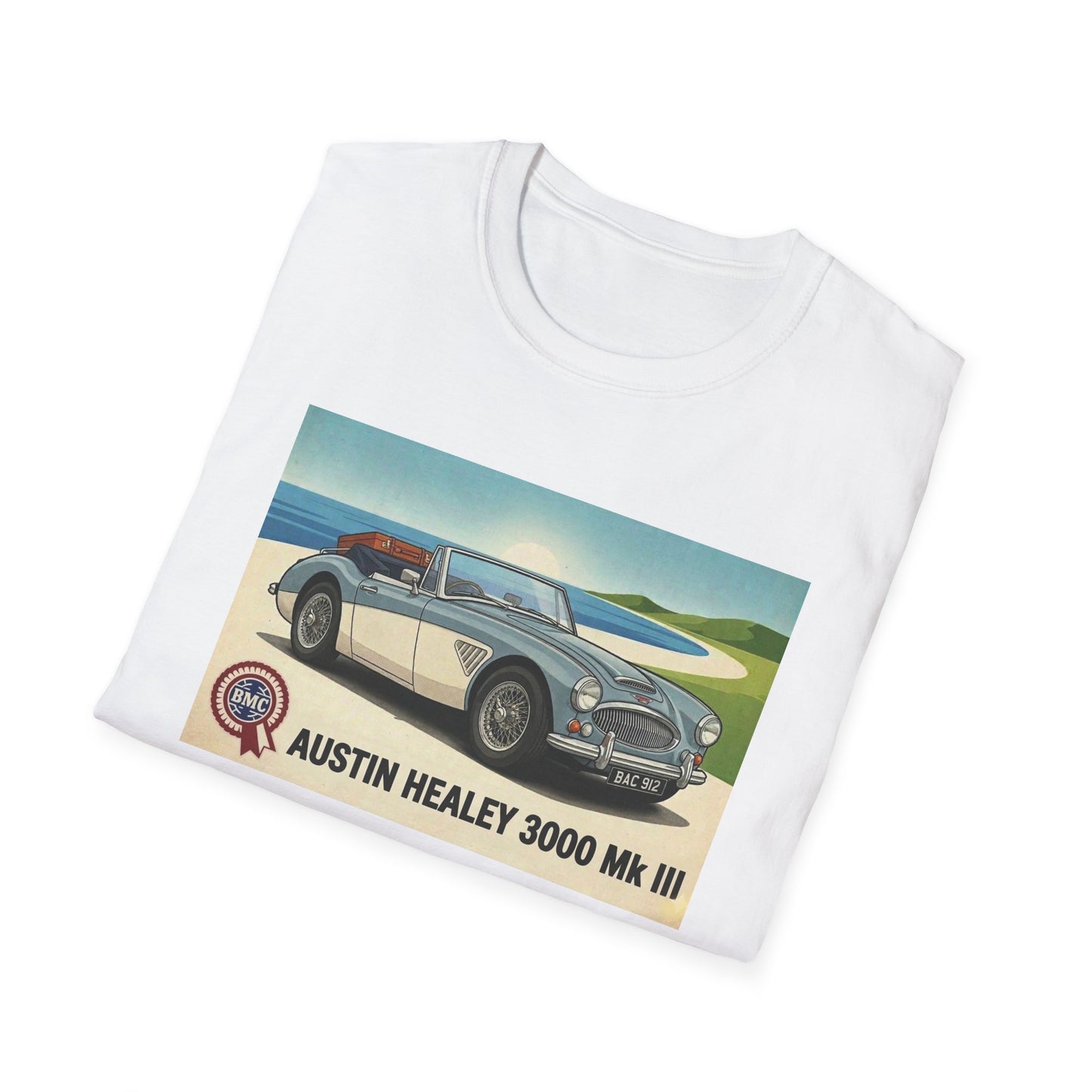 Austin Healey 3000 MkIII Classic Car T-Shirt — Vintage  Sports Car Tee