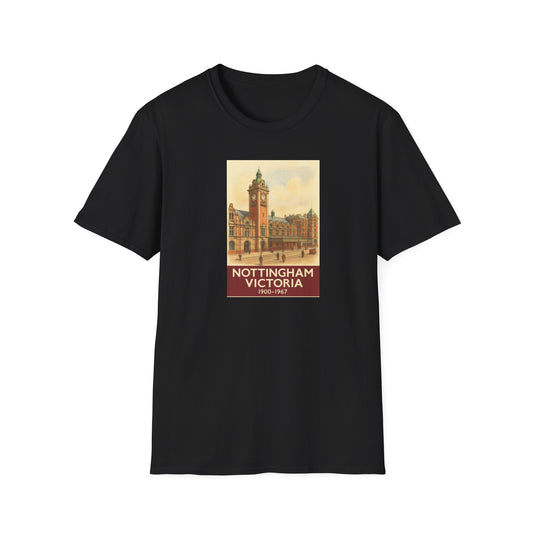 Nottingham Victoria Station retro T-Shirt