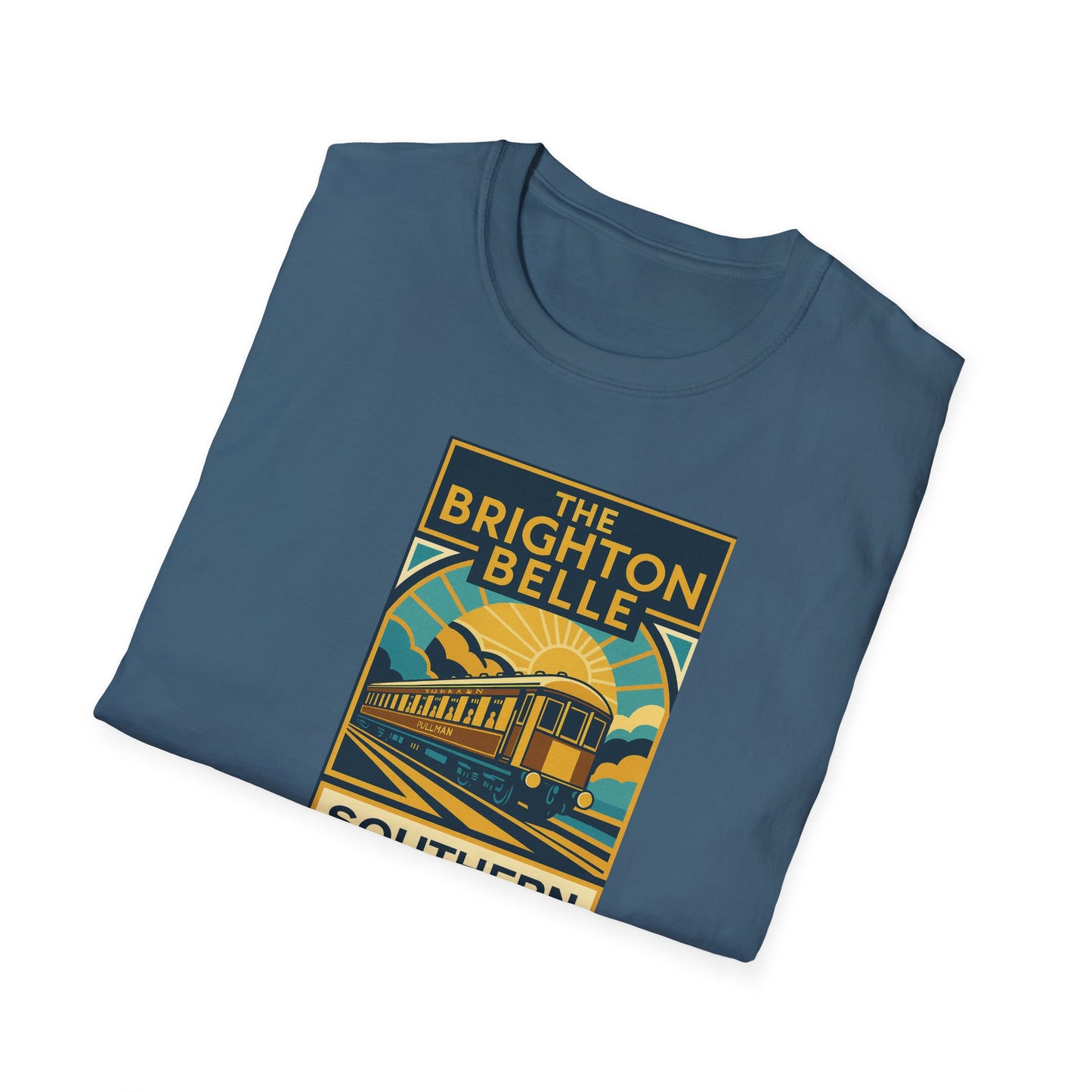 Brighton Belle Retro Train T‑Shirt