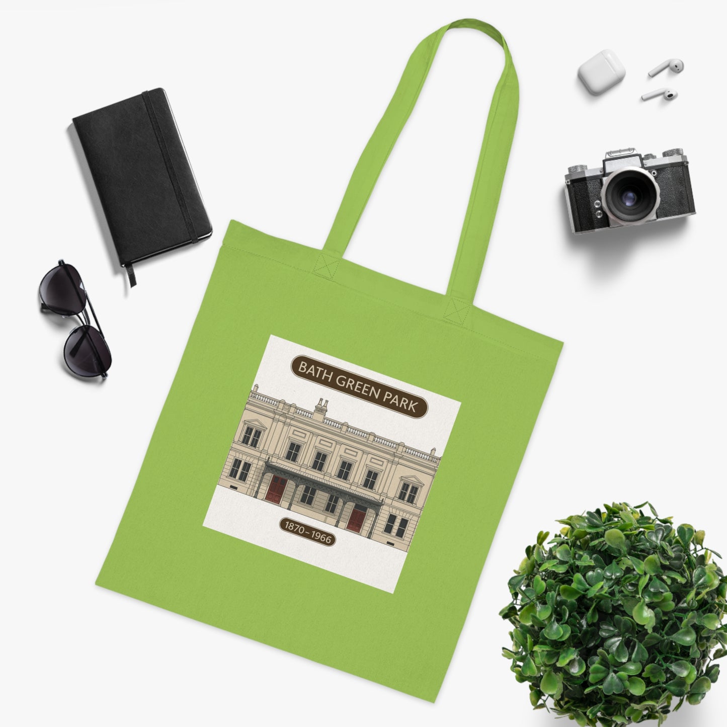 Bath Green Park Station / S&D  Tote Bag  for the Railways inclined